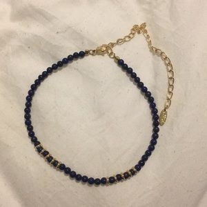 Blue and gold necklace!!